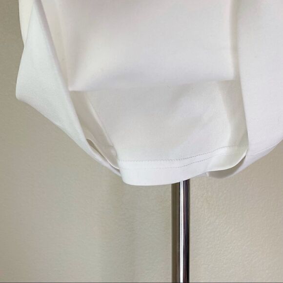 NWOT DKNY White Sleeveless Studded Waist Sheath Dress - Picture 6 of 14